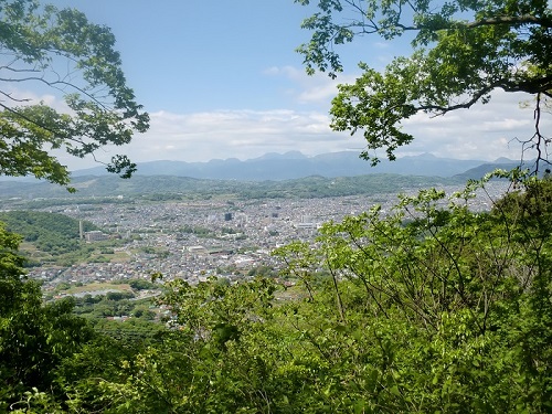 念仏山からの眺望。