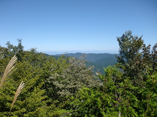 蕨山からの眺望