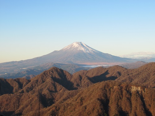 山わんこ　ボクのはいきんぐリポート　山行報告目次　丹沢　丹沢主脈縦走　富士山