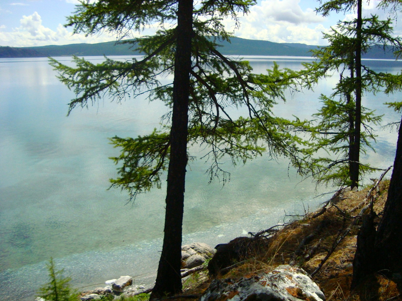 L'eau clair et pure à des couleurs surprenantes  