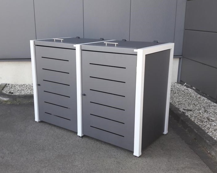Mülltonnenboxen im Saarland
