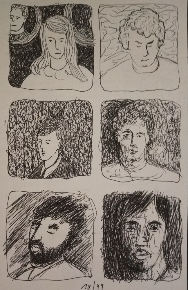 ©Hilka Le Carvennec, Portraits de gens, 1999