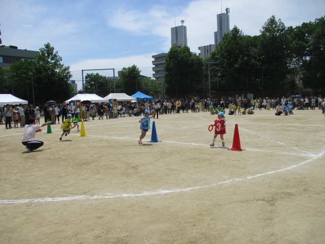 4歳児リレー「君に届け☆彡」