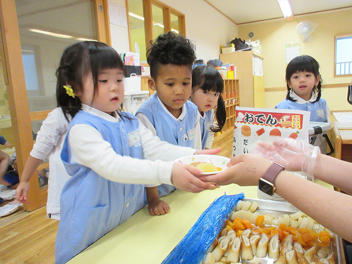 食べるのがたのしみ♪