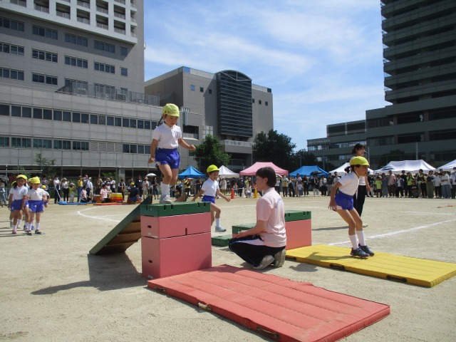 5歳児体育活動「チャレンジ＆アドベンチャー」