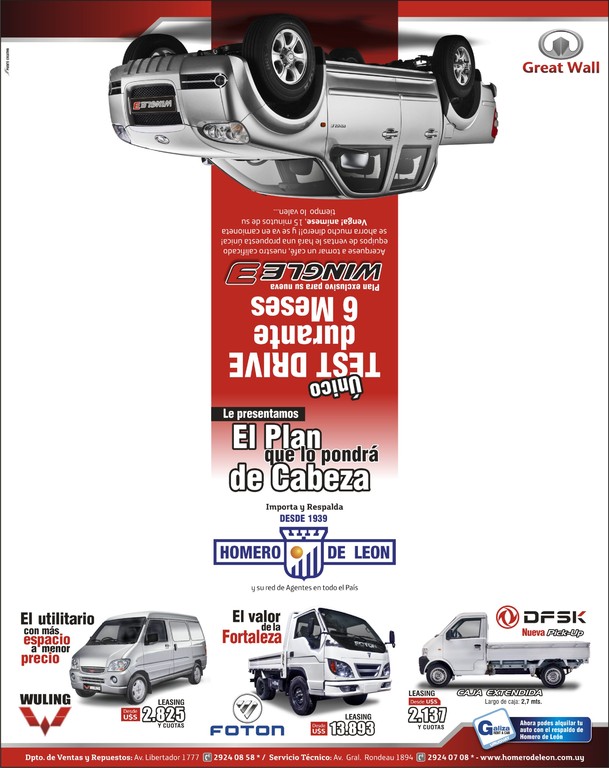 Aviso de Prensa Gallo- Automotores - Campaña: "El plan que te pone de Cabeza"