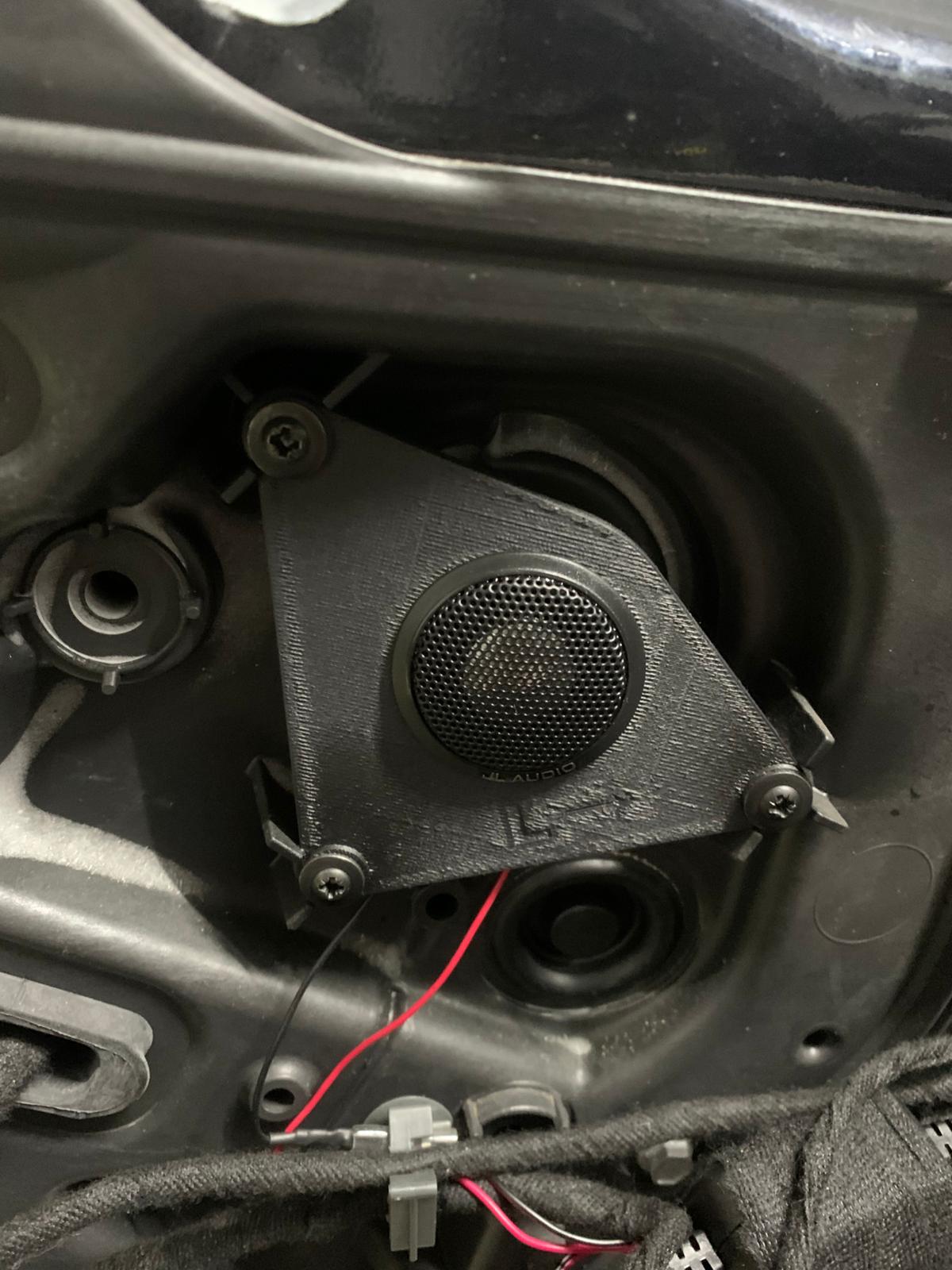 JL Audio C1 650, Car Hifi Upgrade, Lautsprecher Tür Umbau VW EOS