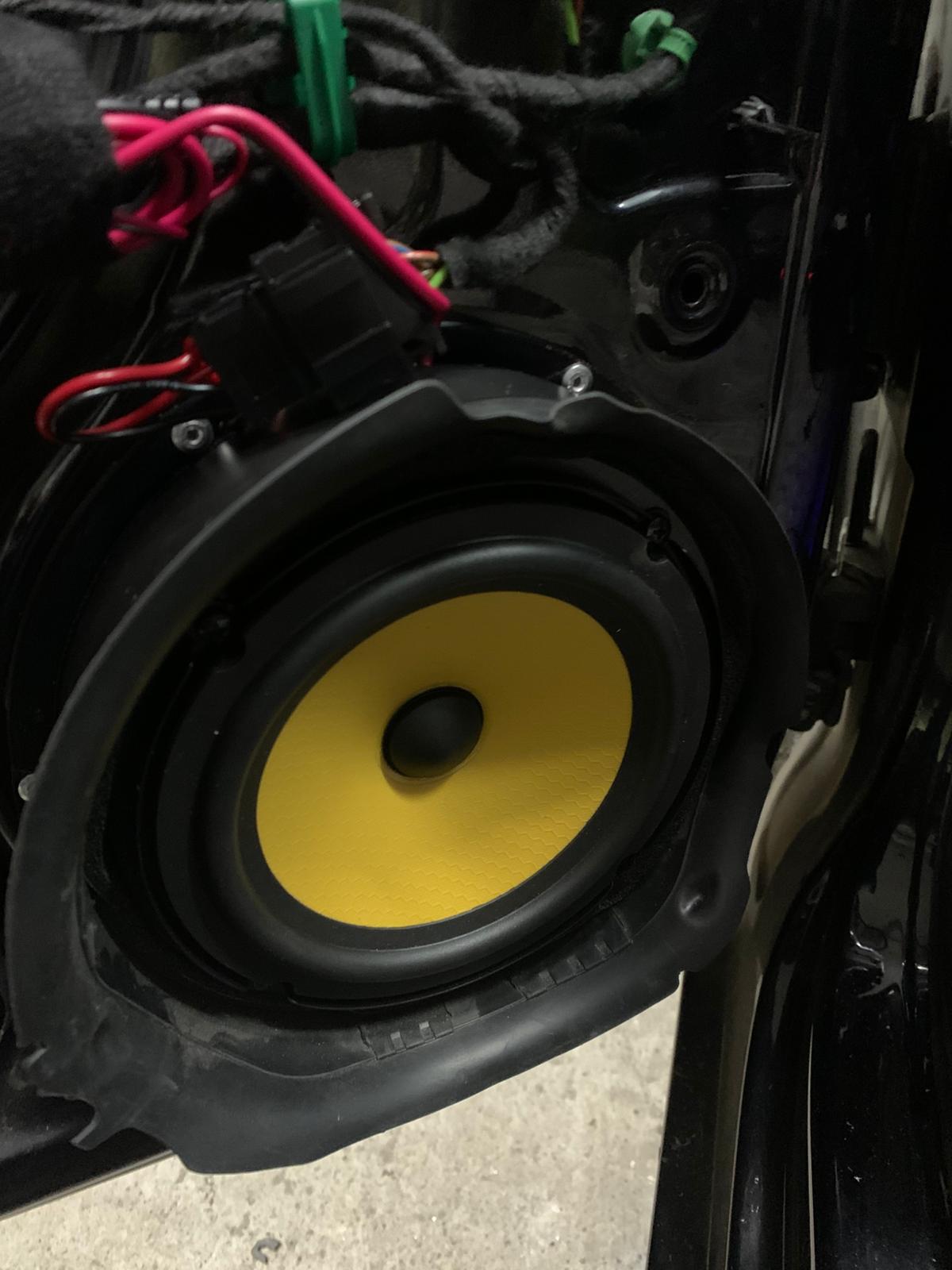 JL Audio C1 650, Car Hifi Upgrade, Lautsprecher Tür Umbau VW EOS