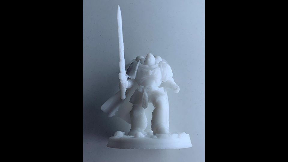 ULTRA SPACE SOLDIER MARINE HERO WITH SWORD AND DECORATIONS - CHARACTER by RAVENCRAFT