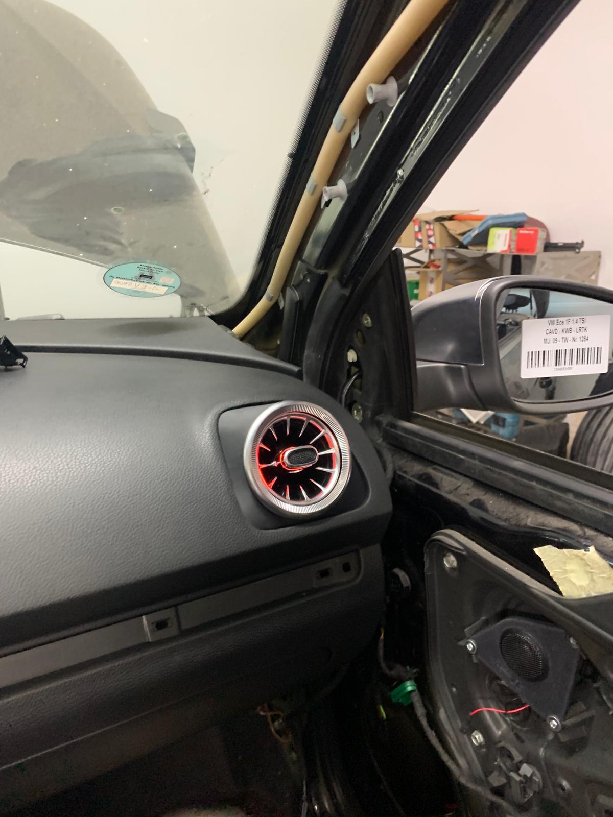 Mercedes LED Luftausströmer