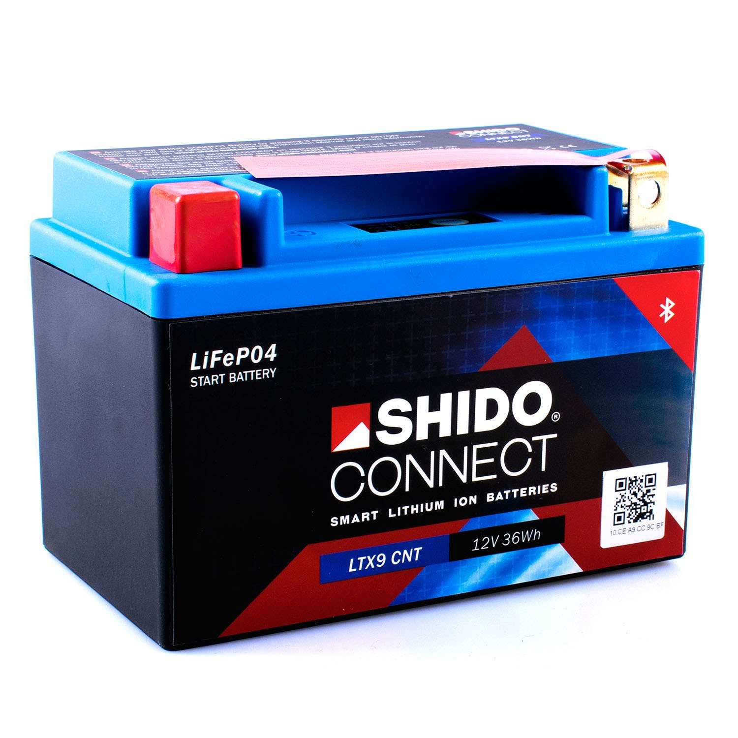 BATTERIE LITHIUM MOTO SHIDO LIFEPO4 12,8V 2.4Ah 150A - Batterie