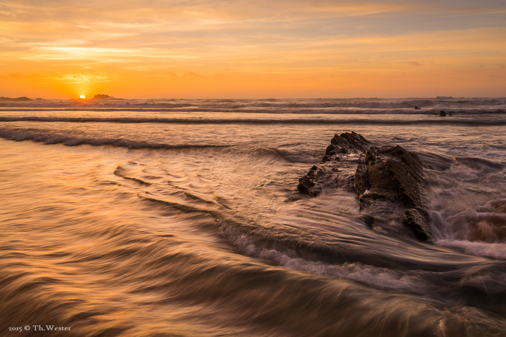 Gleich am ersten Abend konnte ich diesen schönen Sonnenuntergang einfangen (B302)