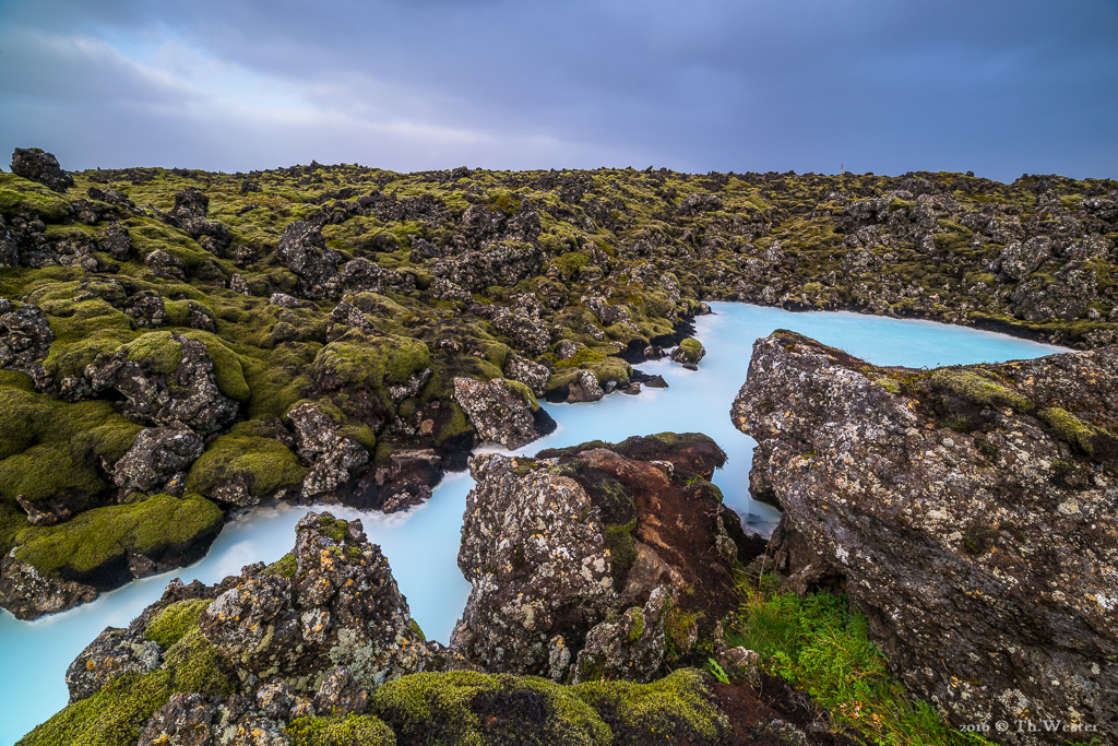 Die Lavafelder der "blauen Lagune" (B802)