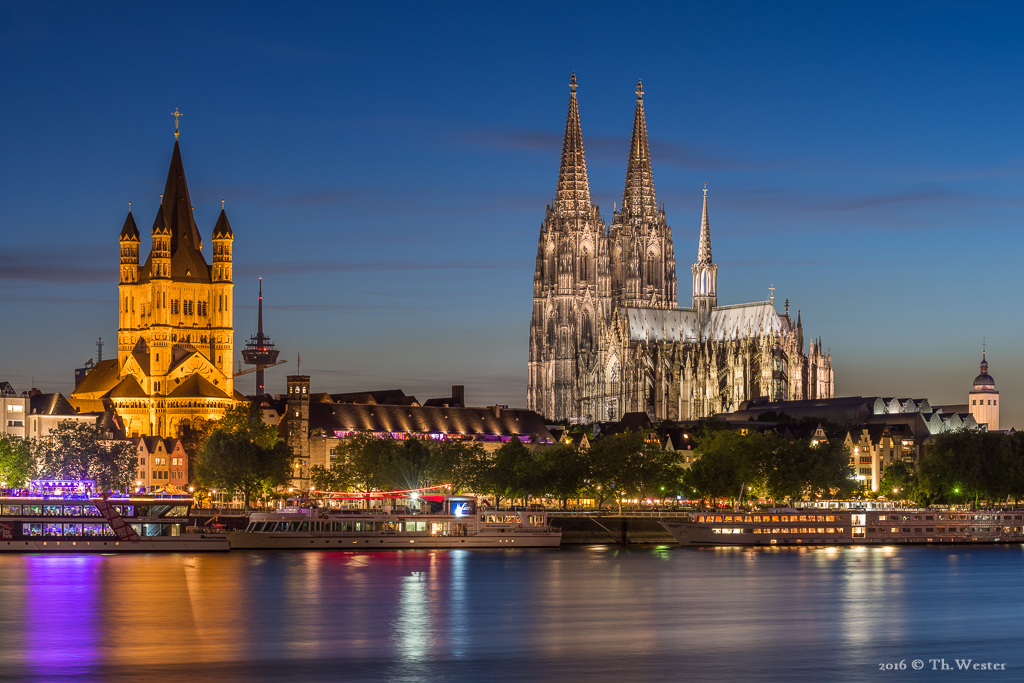 Die Kölner Wahrzeichen auf einem Blick (B336)