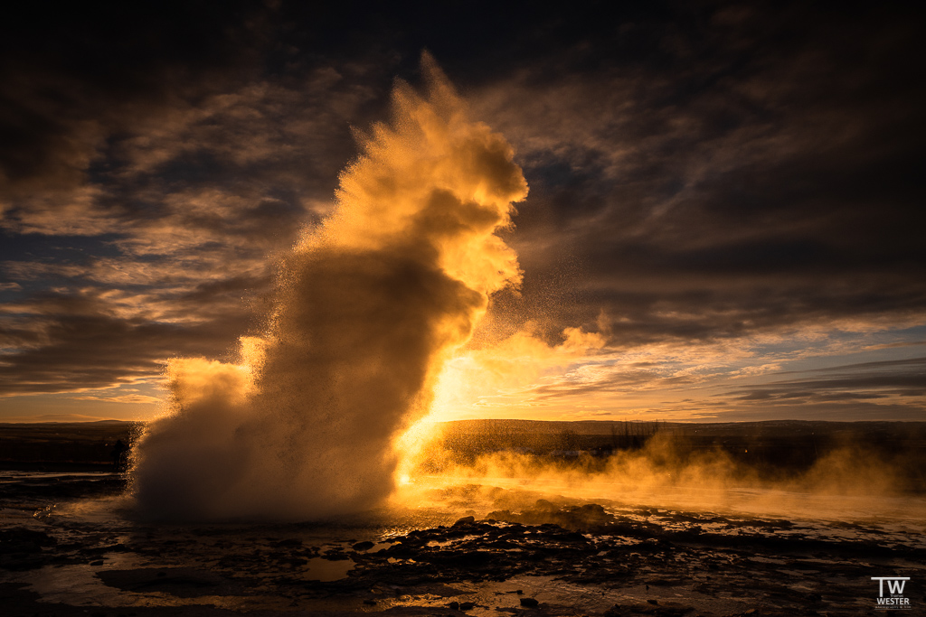 Geysir Strokkur in Island