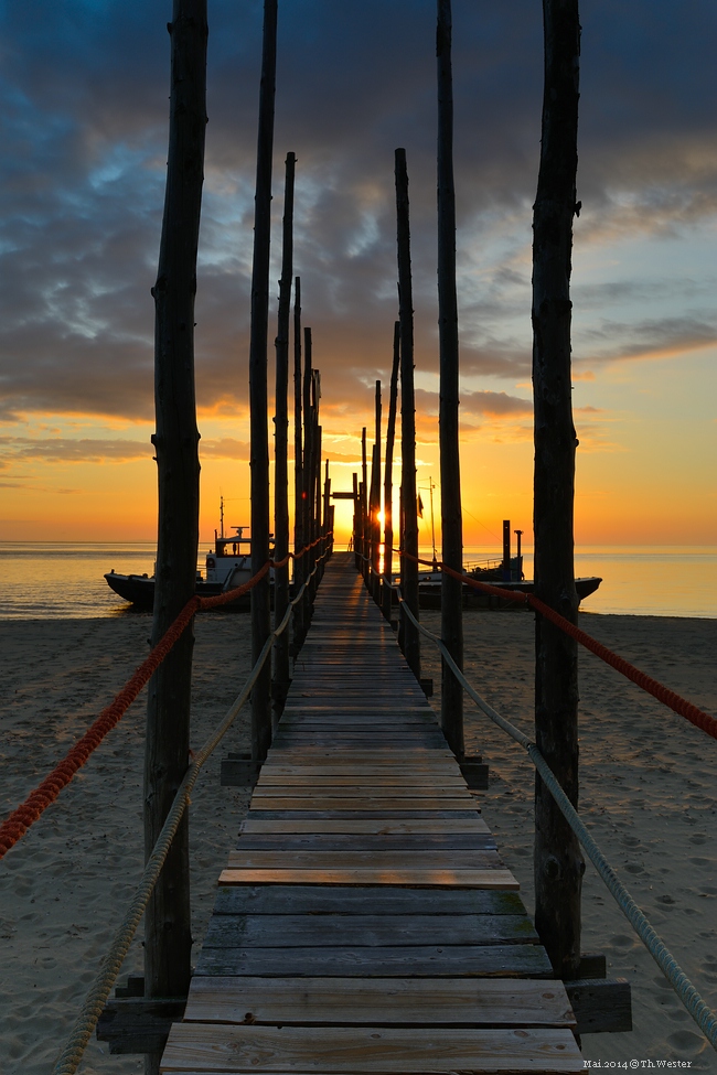 Sunset at the beach (B149)