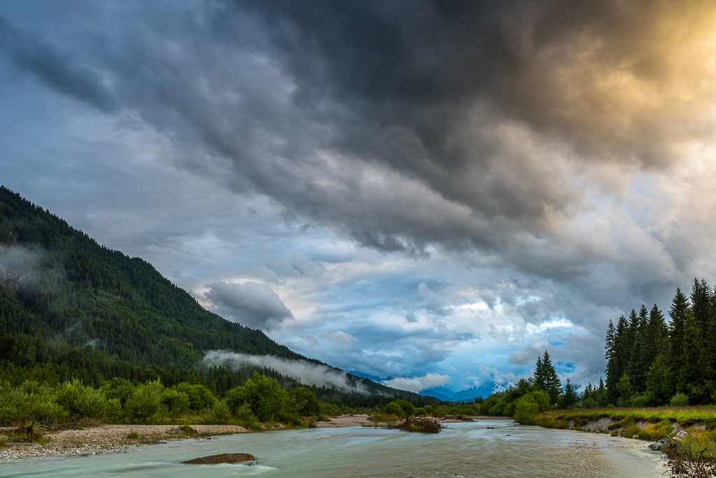 Bayern, oder doch Kanada? Sicherlich einer der imposantesten Himmel, die ich als Naturfotograf je erlebt habe (B1032)