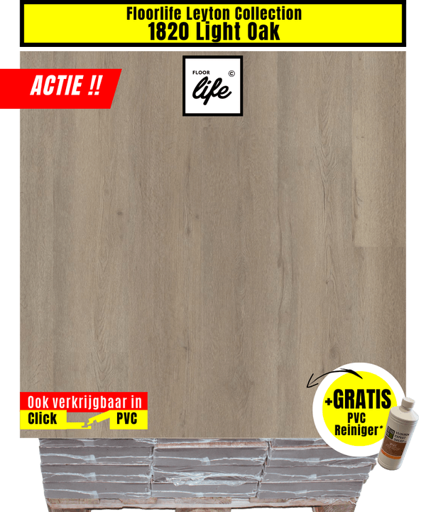 Floorlife Leyton Collection 1820 Light Oak