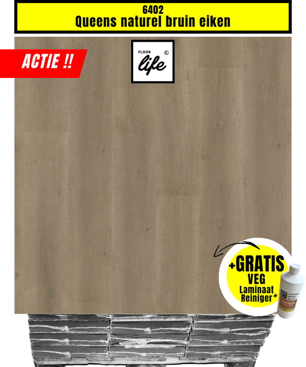 Floorlife 6402 Queens naturel bruin eiken