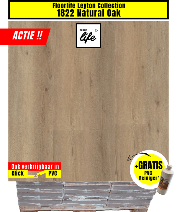 Floorlife Leyton Collection 1822 Natural Oak