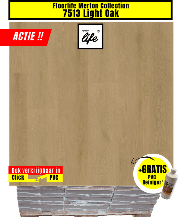 Floorlife Merton Collection 7513 Light Oak