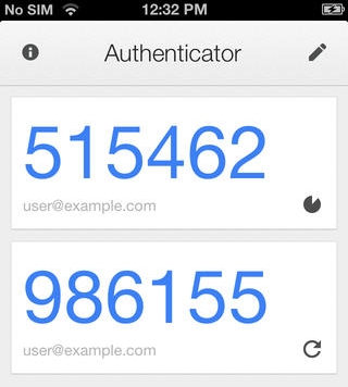 Google Authenticator - 2 factor authentication