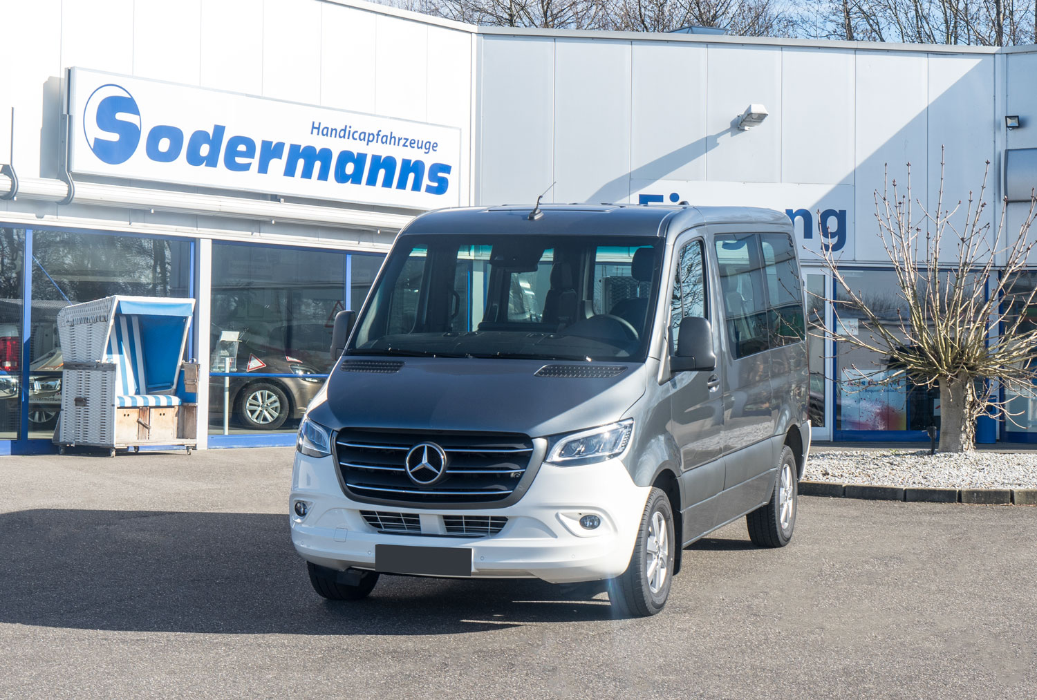 Behindertengerechter Mercedes Benz Sprinter Beifahrer Automobile Sodermanns Behindertengerechter Mercedes Benz Sprinter Beifahrer Automobile Sodermanns