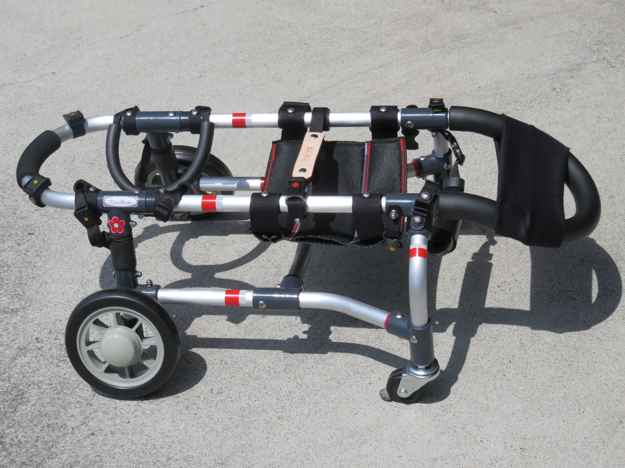犬用車いす 中型犬用　クララワークス　高さ調整可能 犬の車椅子 犬用車椅子 DOGKART 製作販売 - 犬の車いす工房クララ