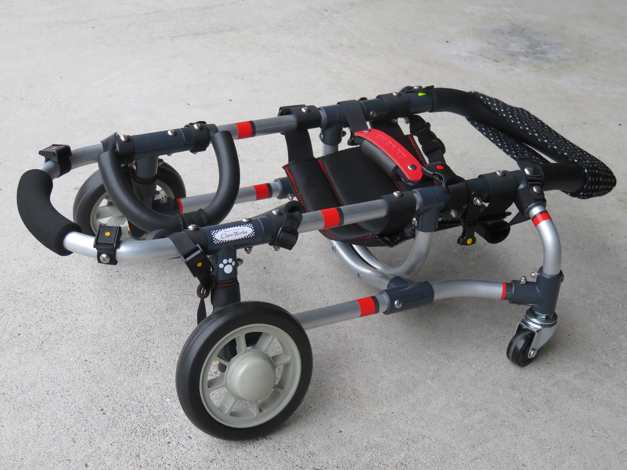 犬用車いす 中型犬用　クララワークス　高さ調整可能 犬の車椅子 犬用車椅子 DOGKART 製作販売 - 犬の車いす工房
