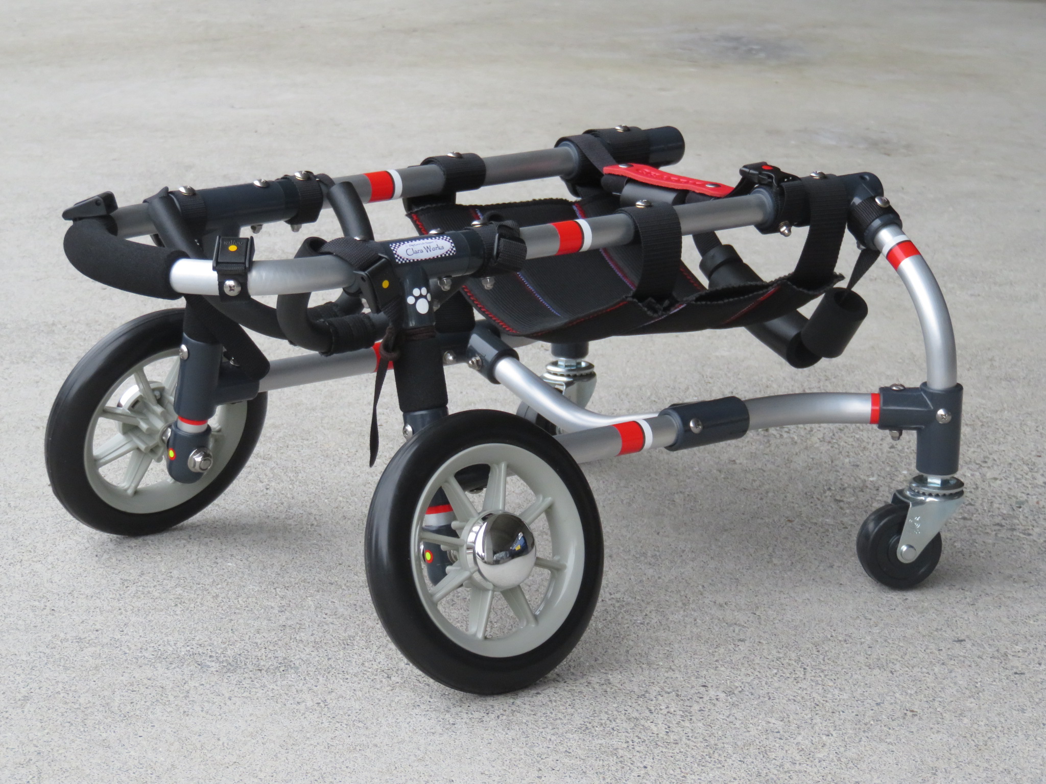 犬用車いす 中型犬用　クララワークス　高さ調整可能 犬の車椅子 犬用車椅子 DOGKART 製作販売 - 犬の車いす工房クララ