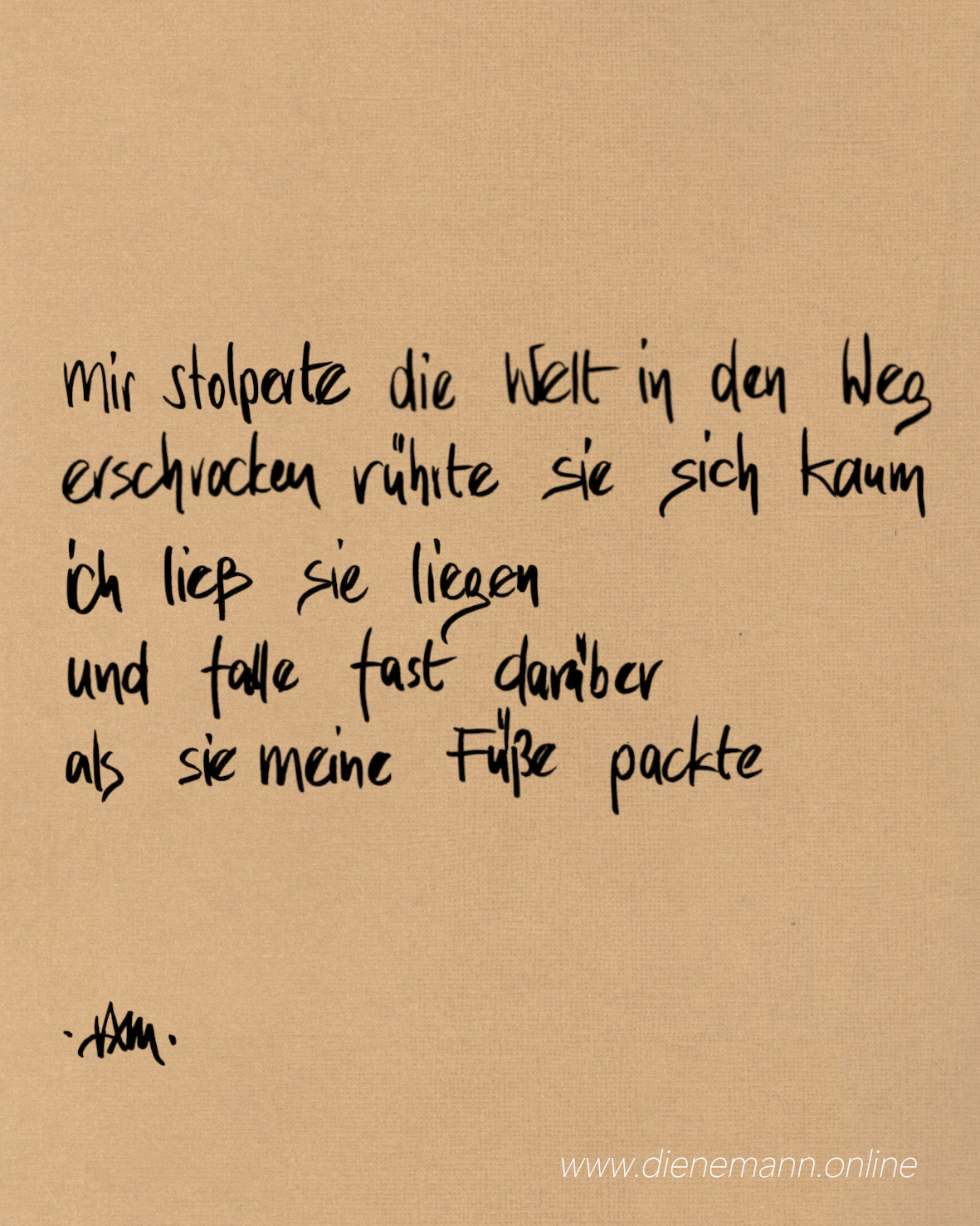 Die Welt zu Füßen