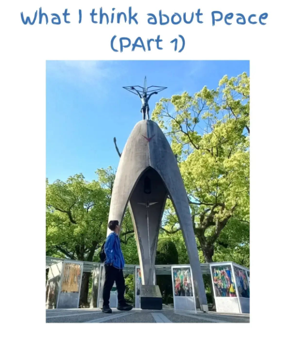 ８月のBest Post①平和について「What I think about peace」