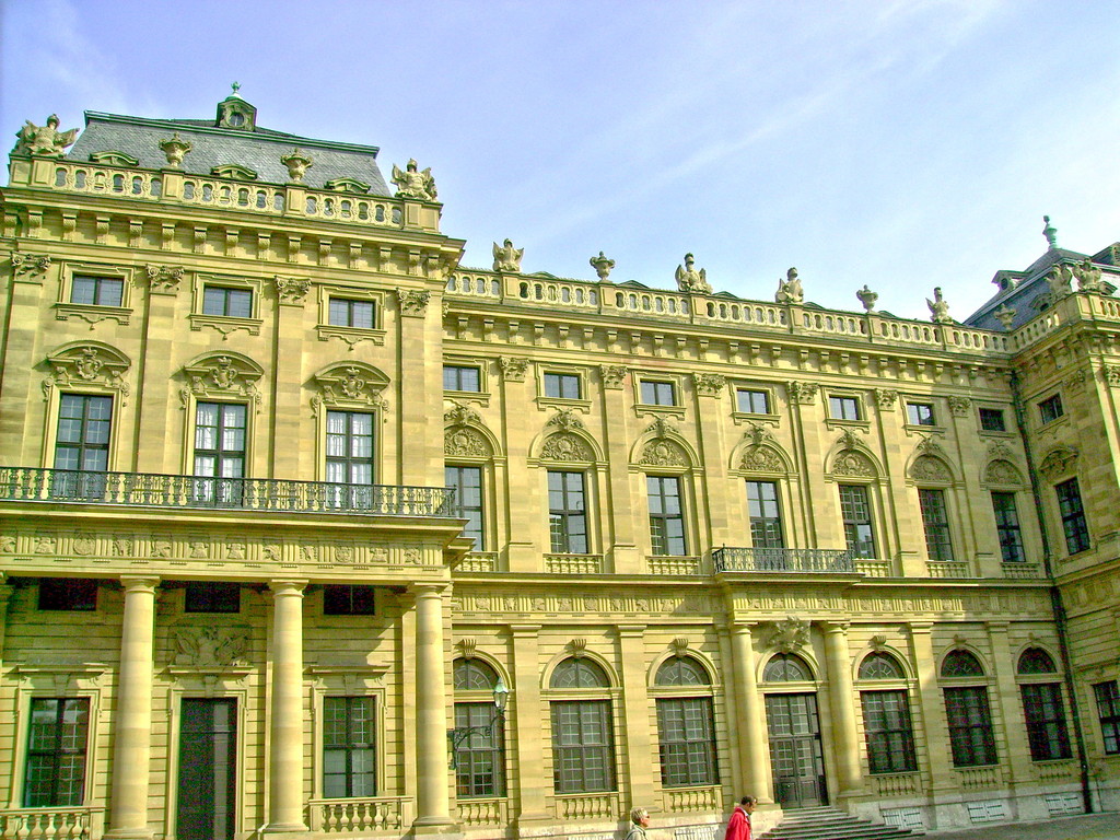 Teilansicht der Residenz