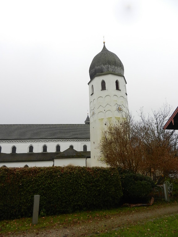 Kirche von Frauenchiemsee (fotografieren in der Kirche war nicht erlaubt)