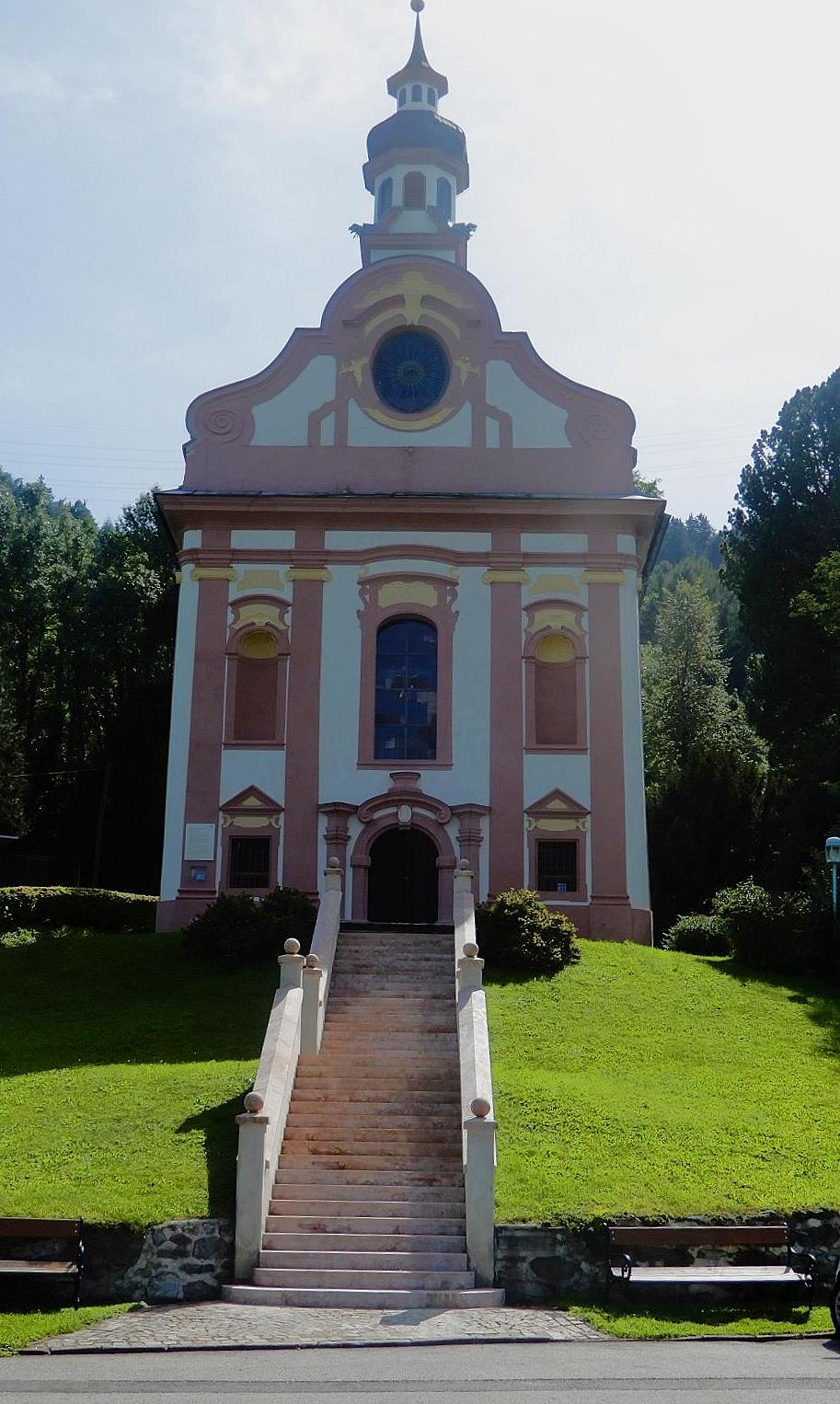 Aufgang zur Wallfahrtskirche