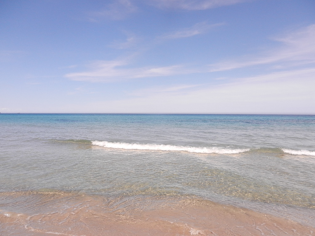 Strandwanderung am Mittelmeer ( in der Freizeit :-)