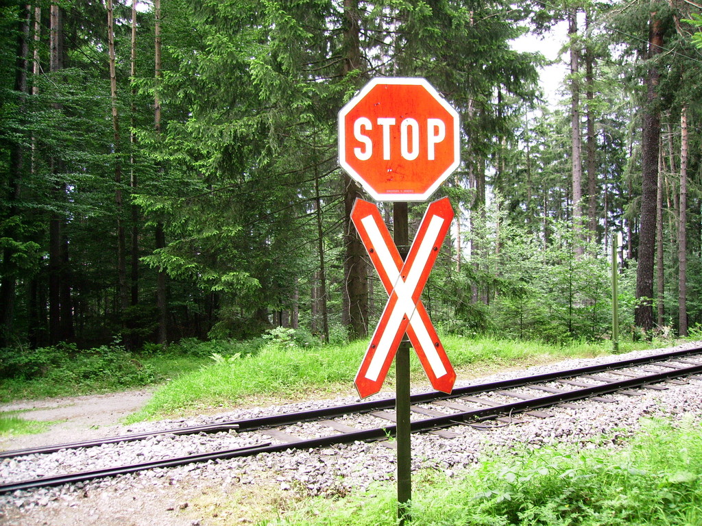 Bahnlinie der Straßenbahn Nr. 6 v. Ibk. nach Lans-Igls