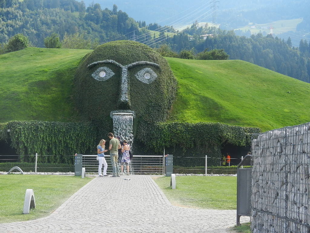in den Kristallwelten in Wattens in Tirol