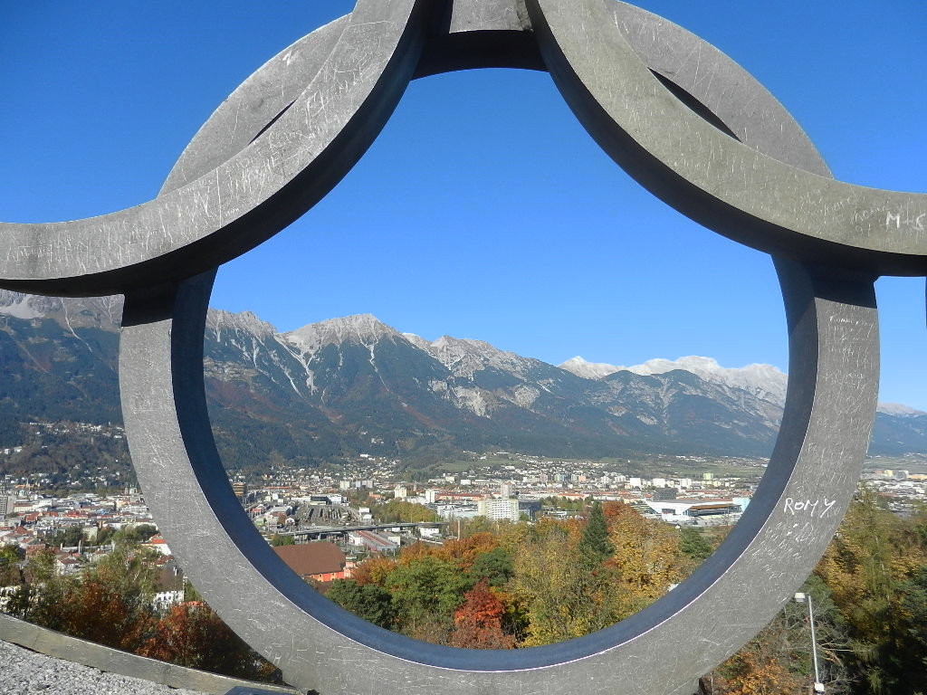 Blick auf Innsbruck u.d. Nordkette