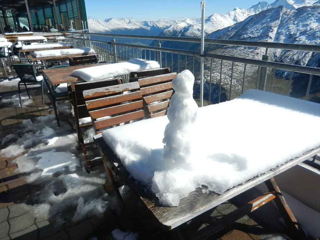 auf der Terrasse des Panorama Restaurant