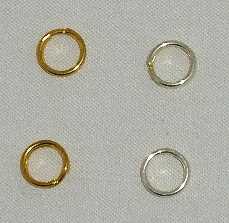 1000 Anelli Aperti 5 Mm – Rame Anticato, Calibro 18 (1 Mm Spessore) Per Bigiotteria Fai Da Te E Riparazioni