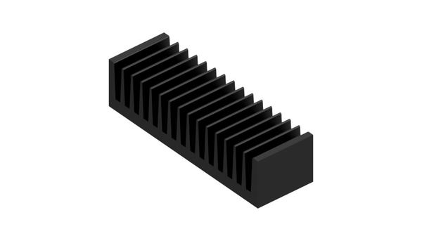 SK-85-50-SA | 押出成形ヒートシンク | Fischer Elektronik