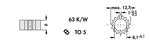 SKK 56 クリップオンヒートシンク Fischer Elektronik