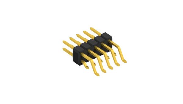 SL 17 SMD   表面実装用ピンヘッダ 2.54mmピッチ ライトアングル 2列