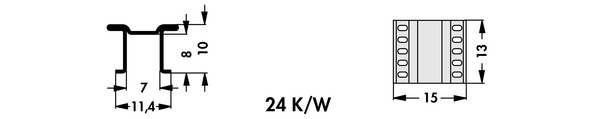 FK 251 10 LF PAK Fischer 表面実装用ヒートシンク