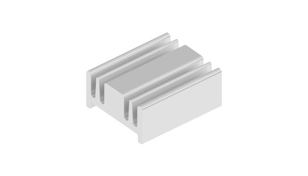 SK95 幅12.6mm アルミ押出ヒートシンク