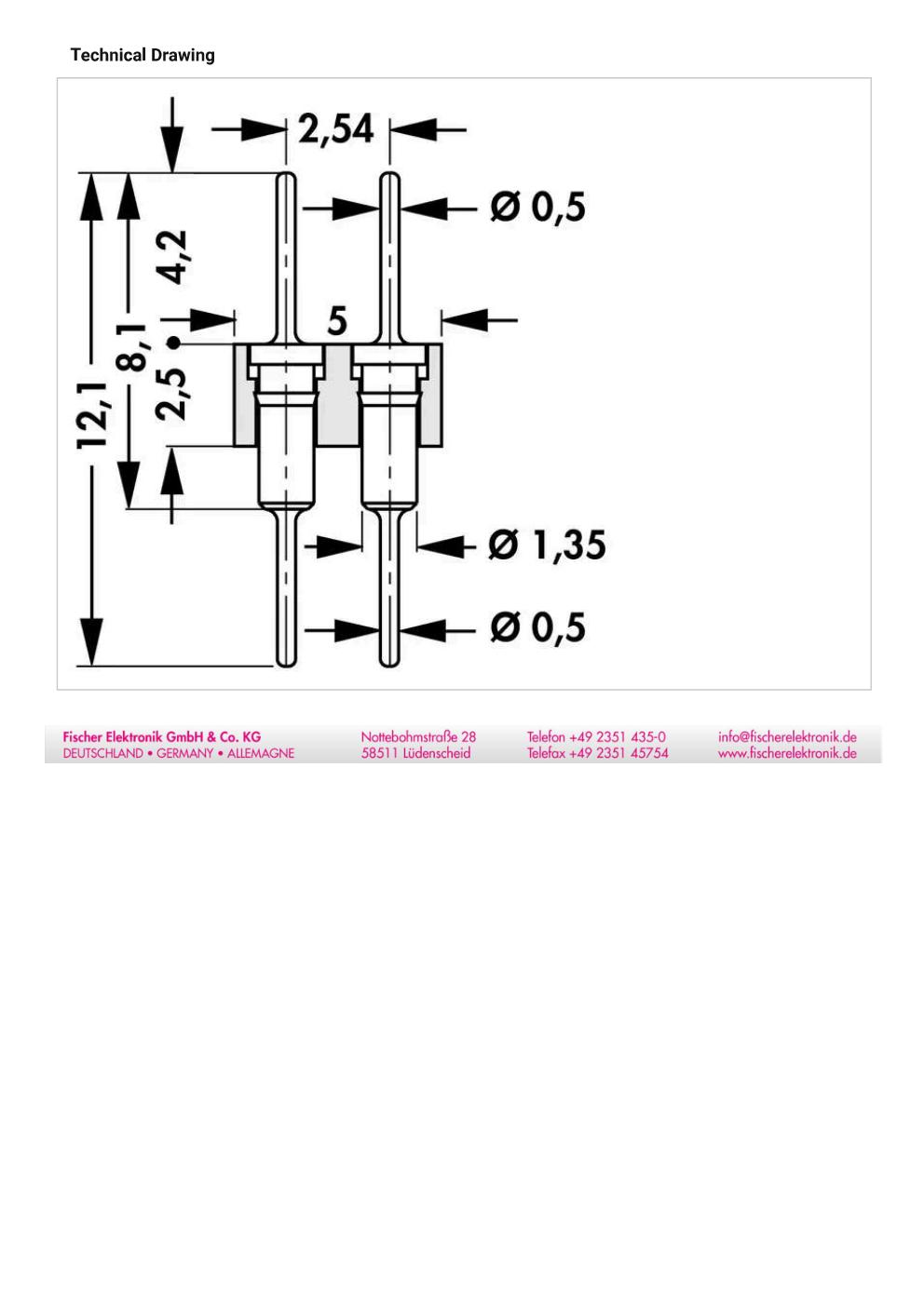 MK 205 ピンヘッダ（2.54mm・THT）｜高信頼・量産対応タイプ