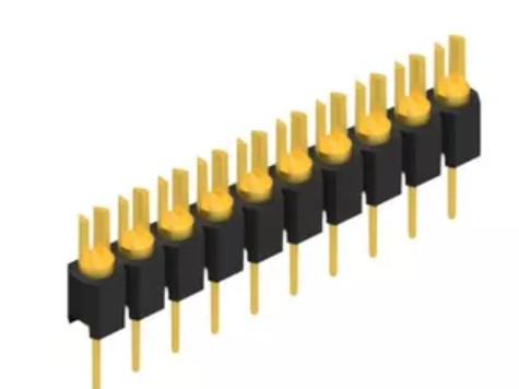 MK 02 ピンヘッダ（2.54mm・THT）｜はんだフォーク付き高保持タイプ