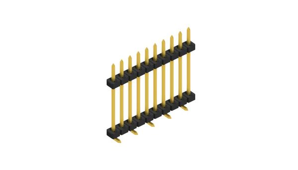SLY-11-SMD-133 | 2mmピッチ段重ねピンヘッダー(表面実装用) Fischer Elektronik