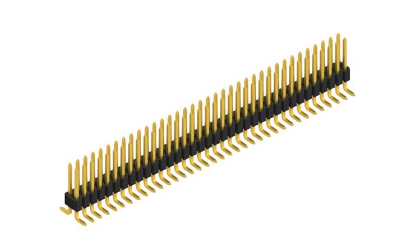 1.27mmピッチ 表面実装用連結ピンヘッダー | Fischer
